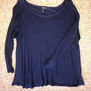 Navy blue long sleeve